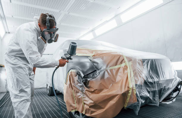 Car body work and paint